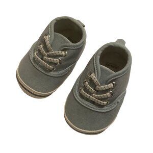 Carter's Soft Sneakers Shoes Infant Newborn Baby 0-3 Months Blue‎